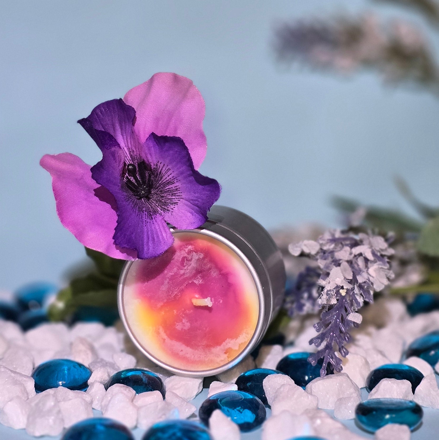 2oz Candle Velvet Letter