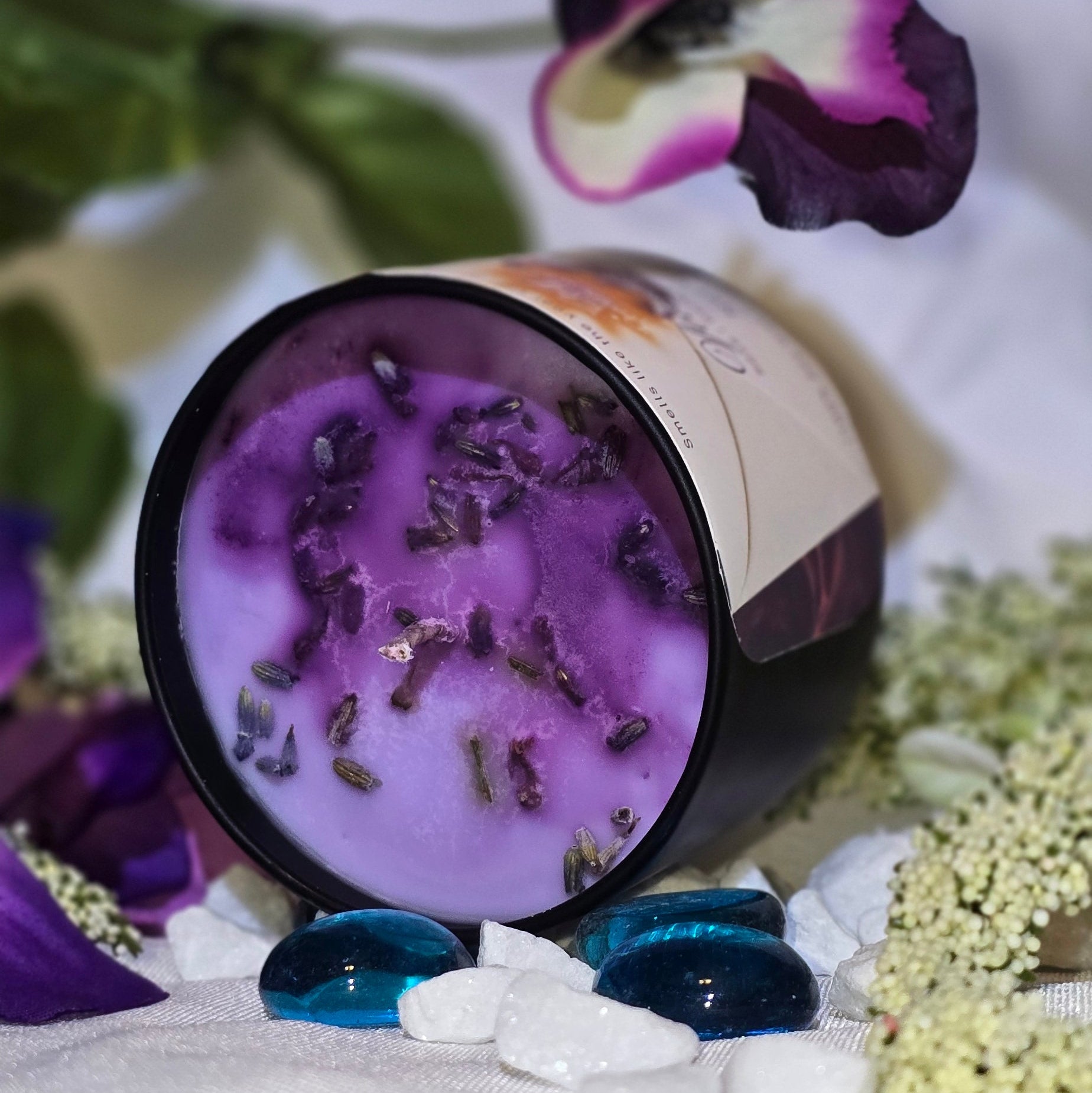 Velvet Letter Candle