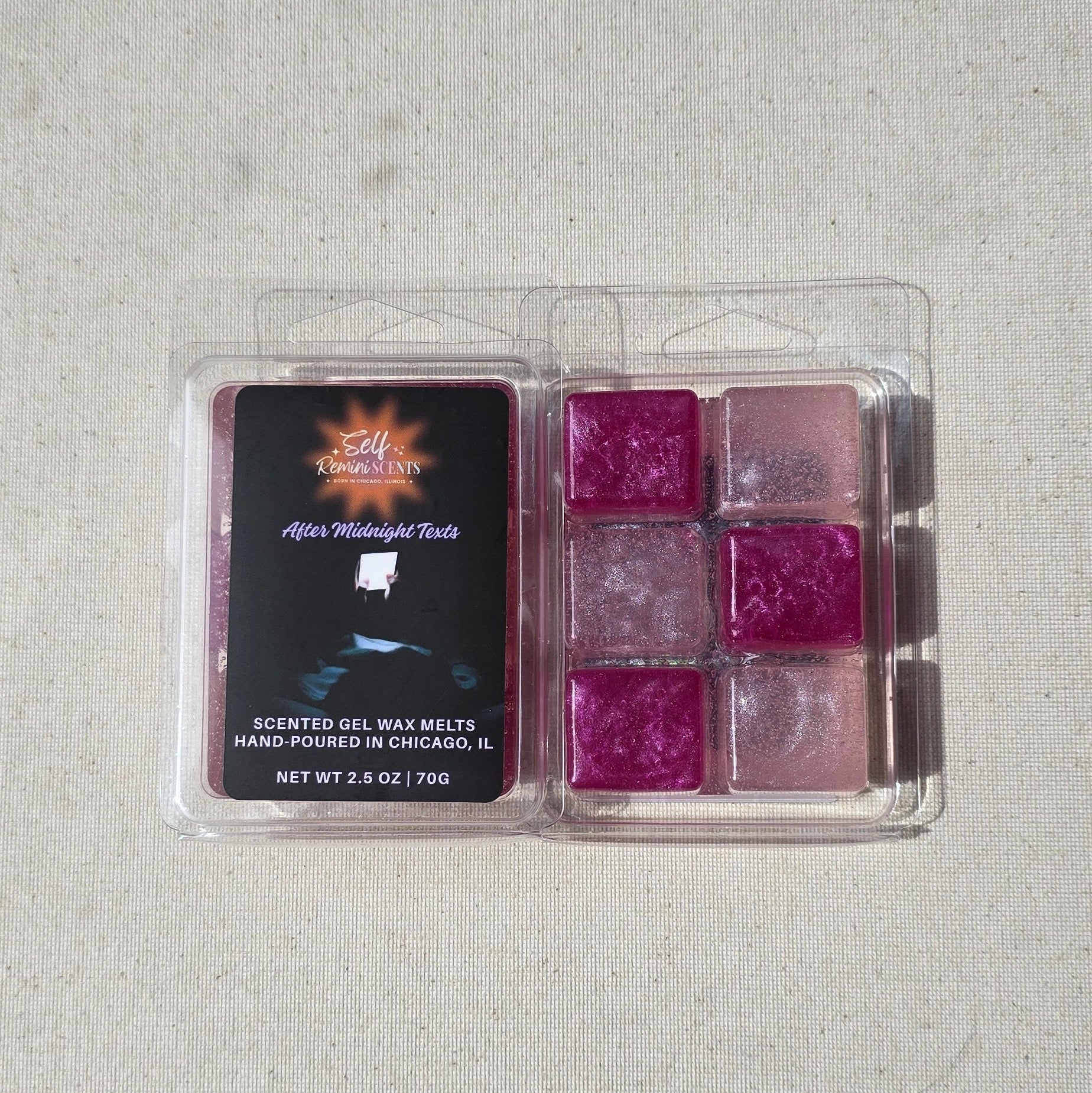 After Midnight Texts Gel Wax Melt