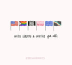 With Liberty & Justice For All Tee