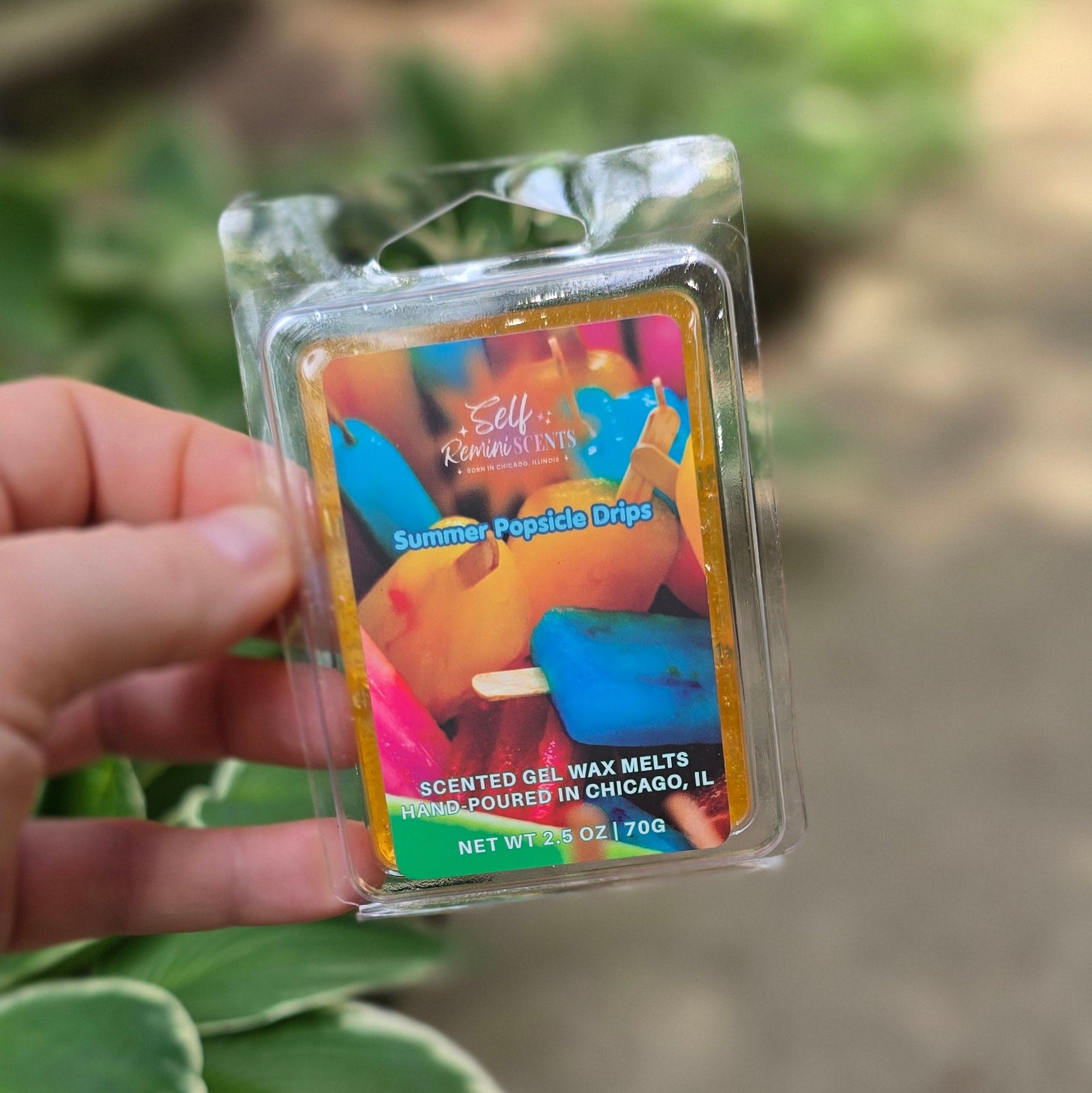 Summer Popsicle Drips Gel Wax Melt